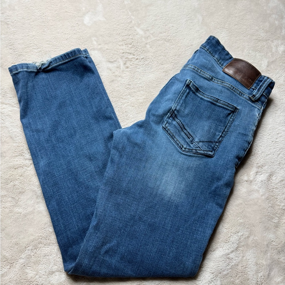 2 for $20// Men's Slim Straight Blue Jeans - Picture 4 of 9